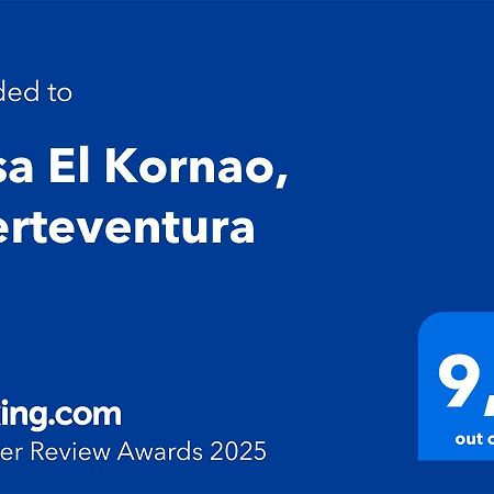 Вилла Casa El Kornao, Fuerteventura Туйнехе Экстерьер фото